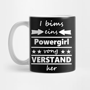 Frauenpower Powergirl Lustig Frauentag Geschenk Mug